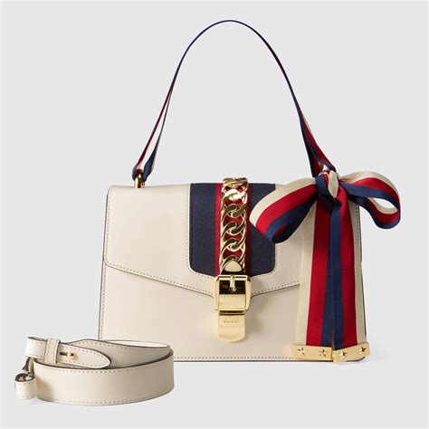 white gucci bags|vintage white gucci handbag.